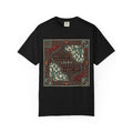 Viking Knotwork "Brace Ship" Graphic T-Shirt — Norse Celtic Myth Art Tee