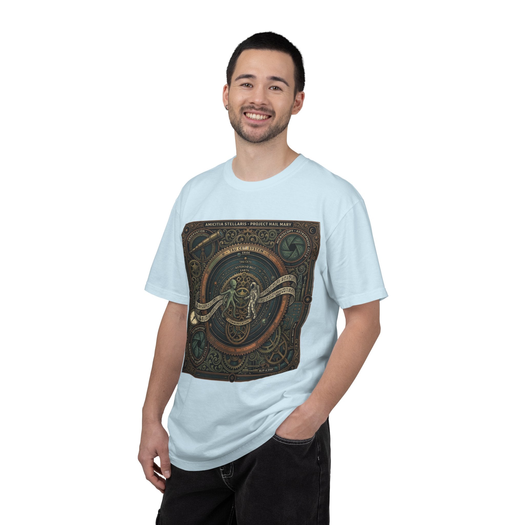 Vintage Nautical Compass T-Shirt — 'Navigate the Stars' Graphic Tee