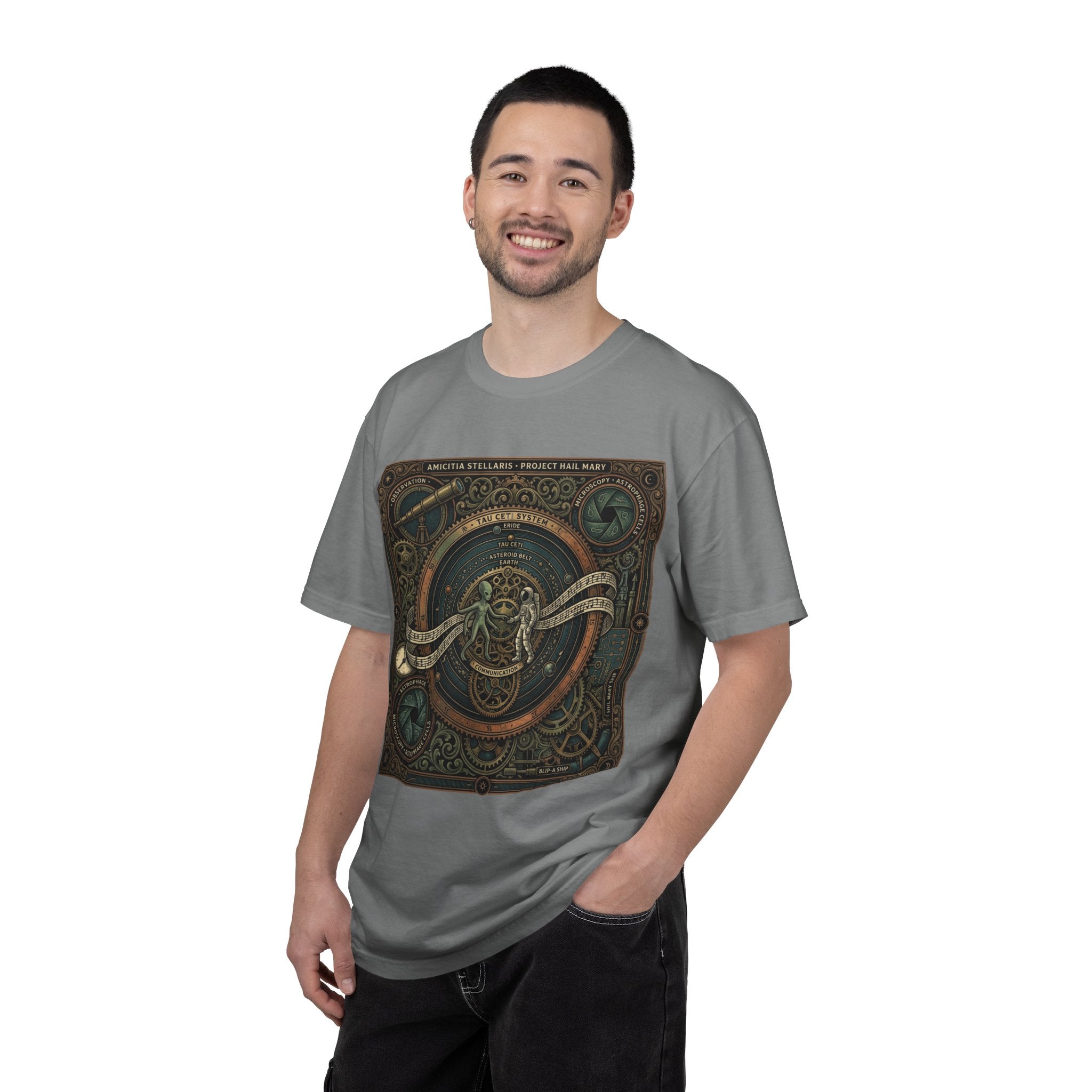Vintage Nautical Compass T-Shirt — 'Navigate the Stars' Graphic Tee