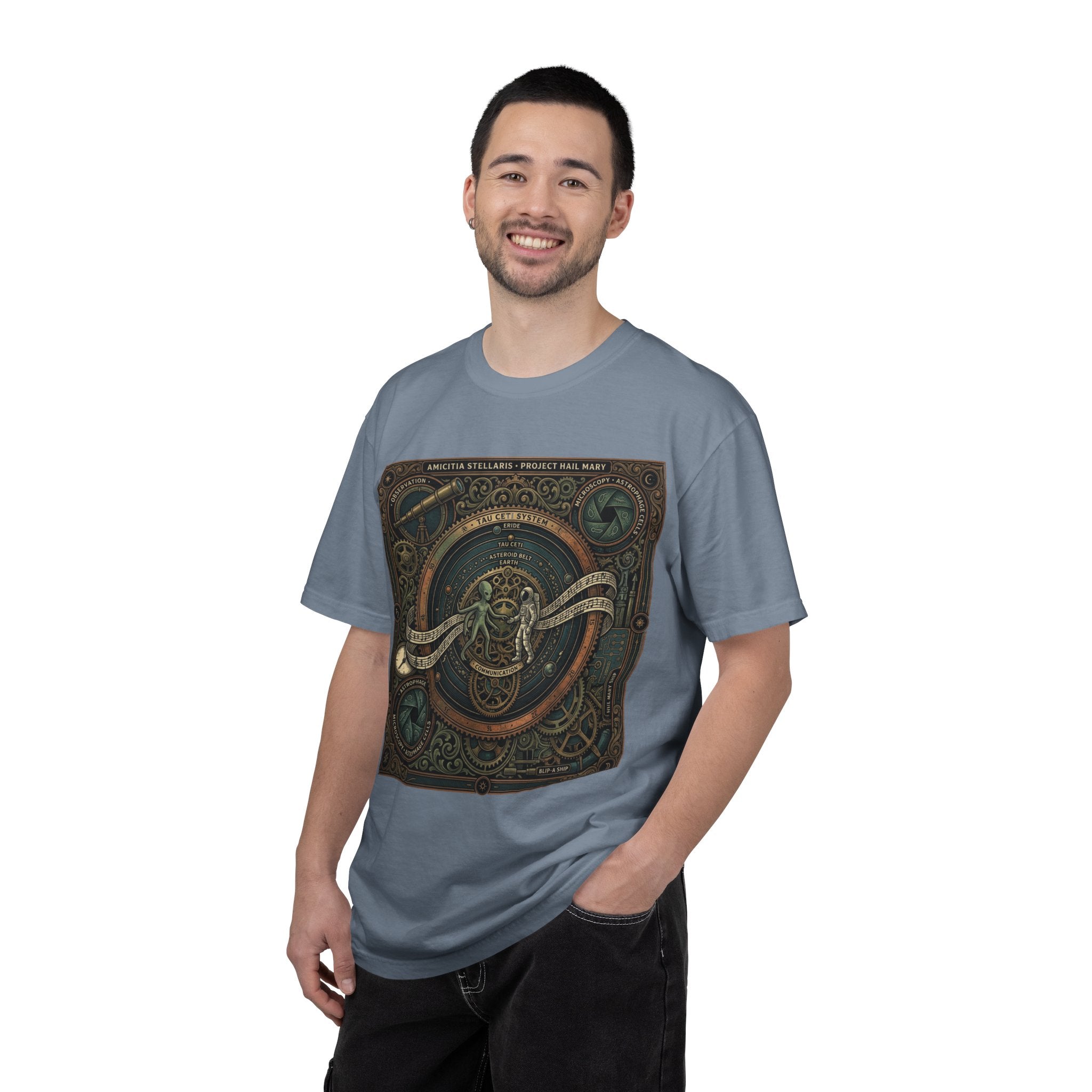 Vintage Nautical Compass T-Shirt — 'Navigate the Stars' Graphic Tee