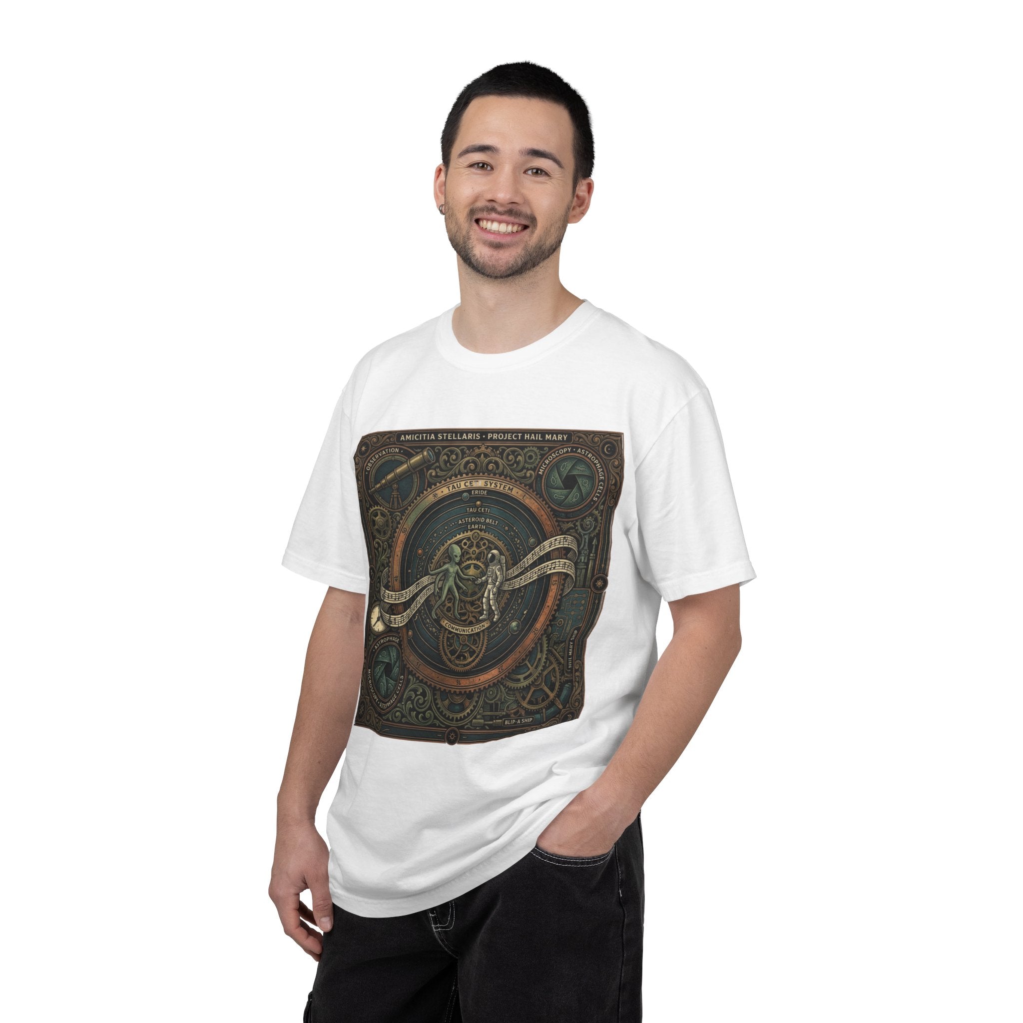 Vintage Nautical Compass T-Shirt — 'Navigate the Stars' Graphic Tee