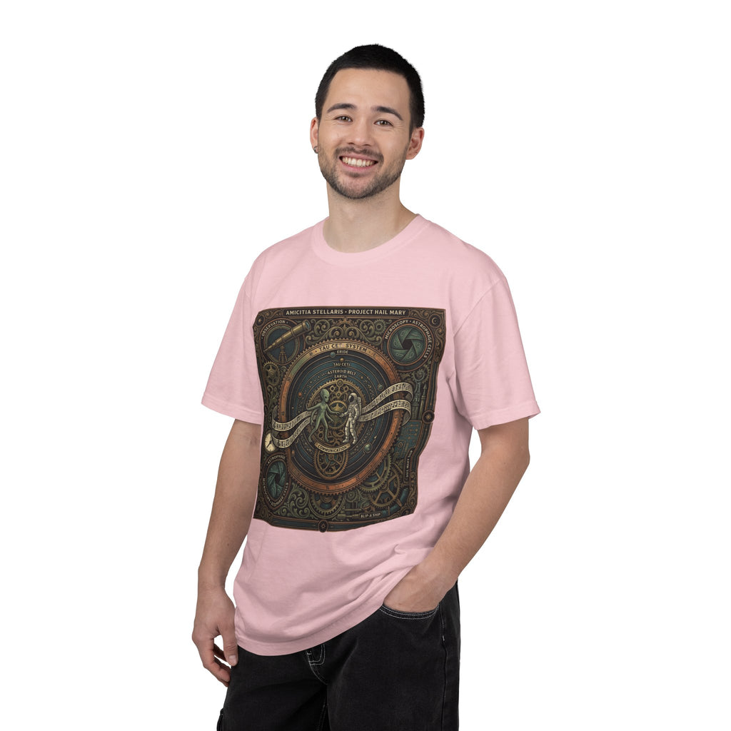 Vintage Nautical Compass T-Shirt — 'Navigate the Stars' Graphic Tee
