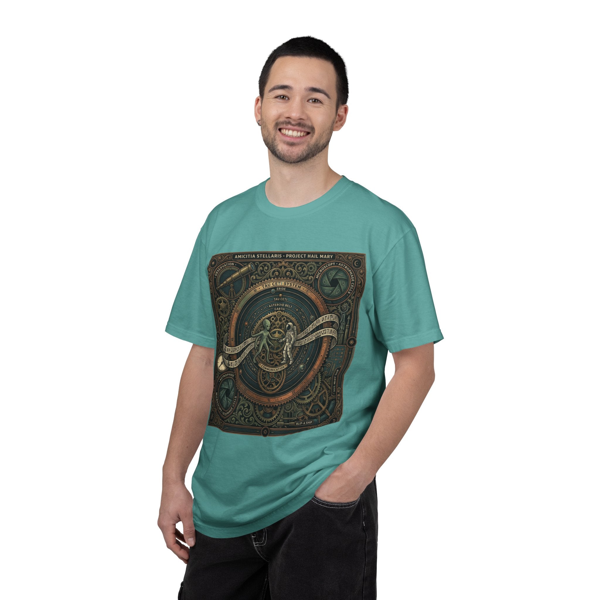 Vintage Nautical Compass T-Shirt — 'Navigate the Stars' Graphic Tee